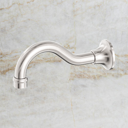 Nero York Bath Spout Only Brushed Nickel