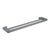 Nero Pearl Double Towel Rail 600mm Gunmetal