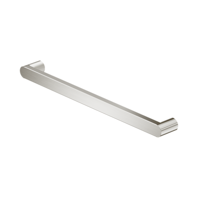 Nero Bianca 12V Single Heated Towel Rail Brushed Nickel