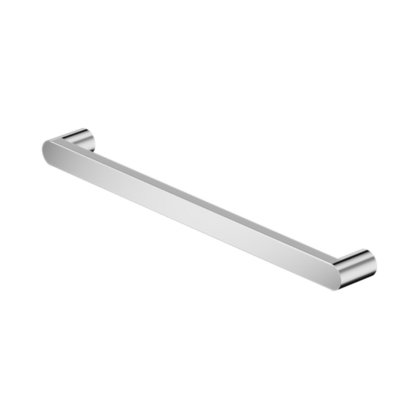 Nero Bianca 12V Single Heated Towel Rail Chrome