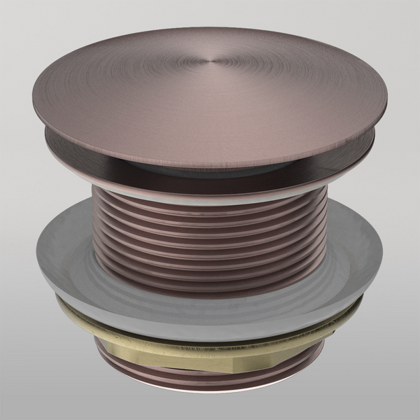 Nero 40mm Bath Pop-Up Plug With Removabel Waste No Overflow Brushed Bronze