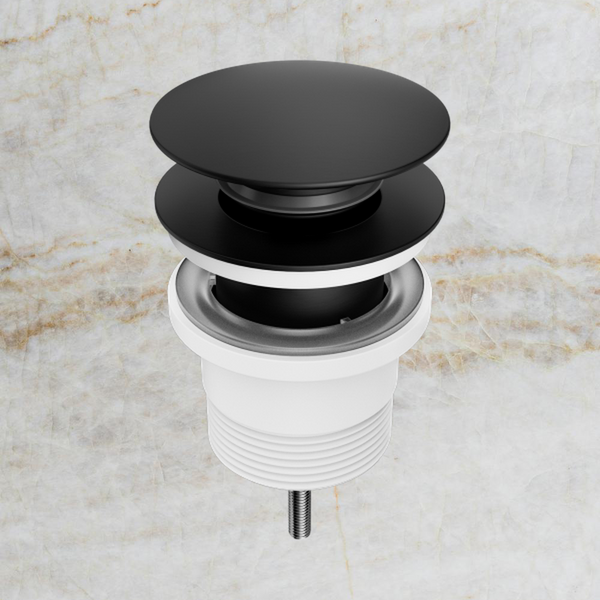 Nero Project Pop Up Waste Matte Black