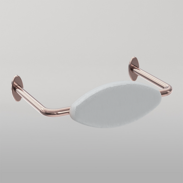 Nero Mecca Care Dda Toilet Backrest Brushed Bronze