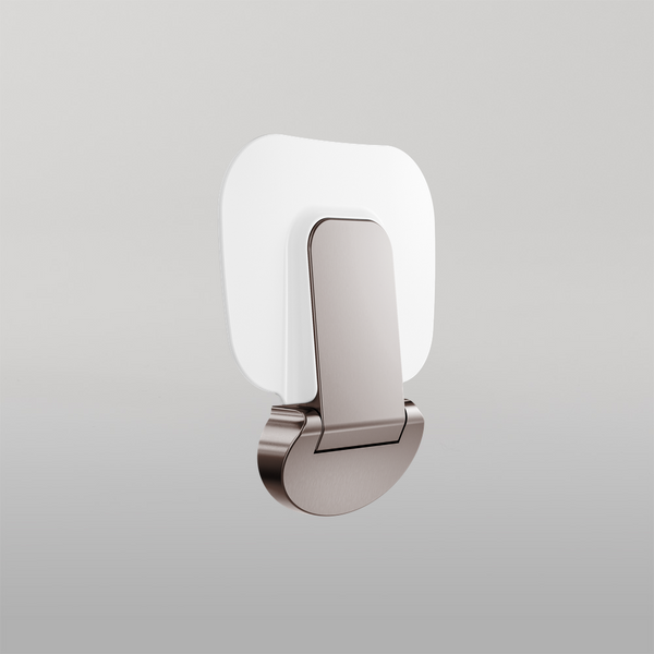 Nero Mecca Care Shower Seat 400x330mm Brushed Bronze