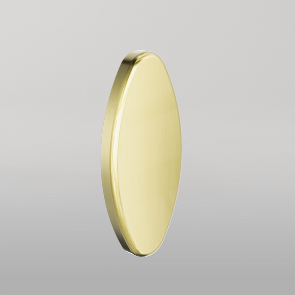 Nero Backrest Removeable Wall Cover Plate Brushed Gold