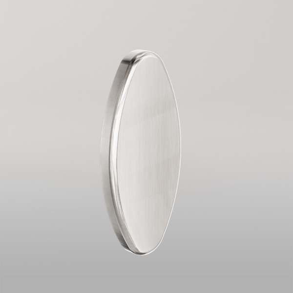 Nero Backrest Removeable Wall Cover Plate Brushed Nickel