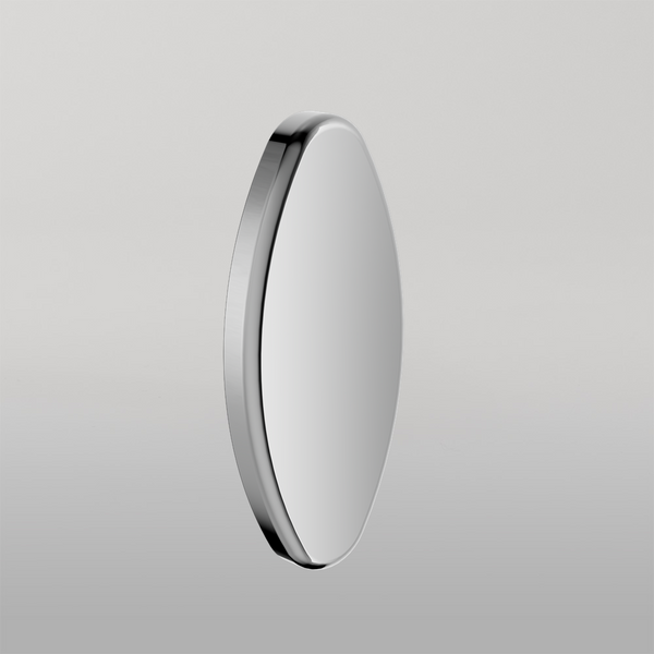 Nero Backrest Removeable Wall Cover Plate Chrome