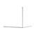 Nero Mecca Care Curtain Rail 1200x1200mm 90 Degree Chrome