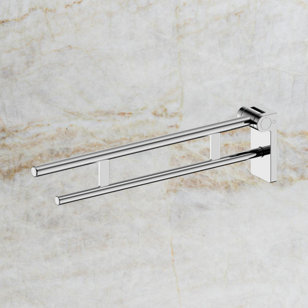 Nero Mecca Care Foldable Toilet Support Arm Chrome