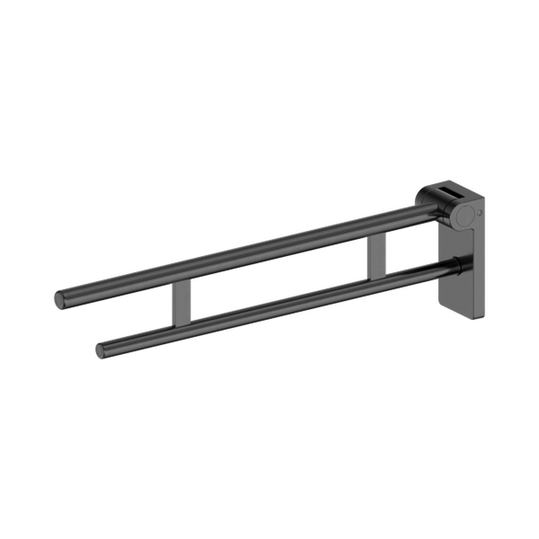 Nero Mecca Care Foldable Toilet Support Arm Gunmetal
