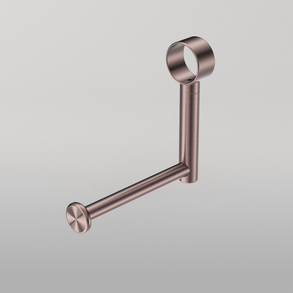 Nero Mecca Care Add On Toilet Roll Holder Brushed Bronze