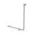Nero Mecca Care 750x750mm 90 degree Bent Tube Grab Rail Brushed Nickel