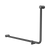 Nero Mecca Care DDA 600x1000mm 90 degree Bent Tube Grab Rail Gunmetal