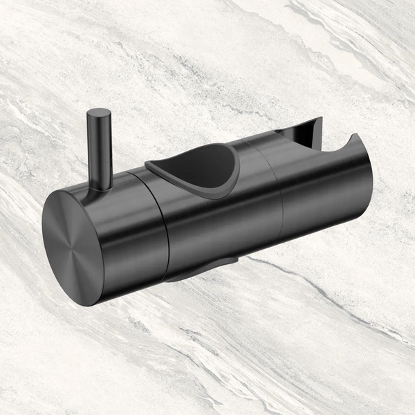 Nero Slider For Mecca Care 25mm Grab Rail and Adjustable Shower Rail Set 900mm Gunmetal