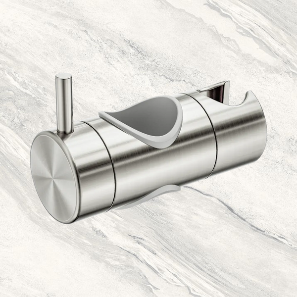 Nero Slider For Mecca Care 32mm Grab Rail Shower Rail Set Brushed Nickel