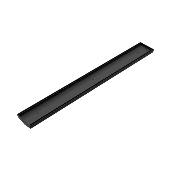 Nero Tile Insert V Channel 900x106mm Floor Grate (without Outlet) Matte Black