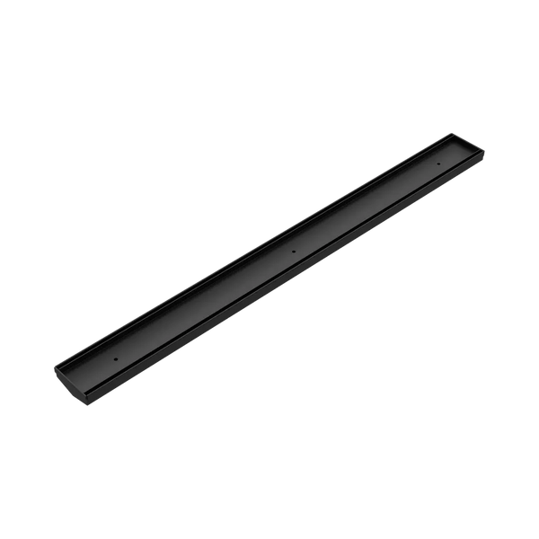 Nero Tile Insert V Channel 900x82mm Floor Grate (without Outlet) Matte Black