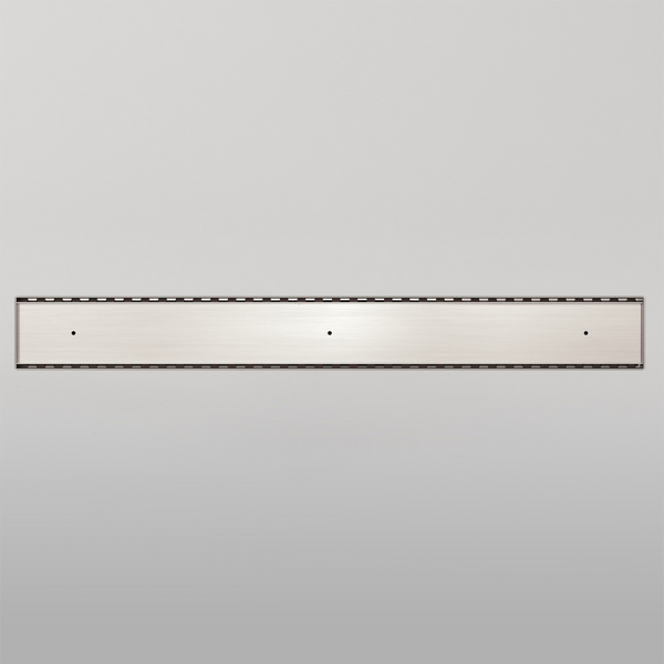 Nero Tile Insert V Channel 900x106mm Floor Grate 80mm Outlet Gunmetal