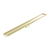 Nero Tile Insert V Channel 1200x106mm Floor Grate 90mm Outlet Brushed Gold