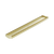 Nero Tile Insert V Channel 600x82mm Floor Grate (without Outlet) Brushed Gold
