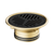 Nero Vinyl Floor Grate to Suit 80mm Outlet Black