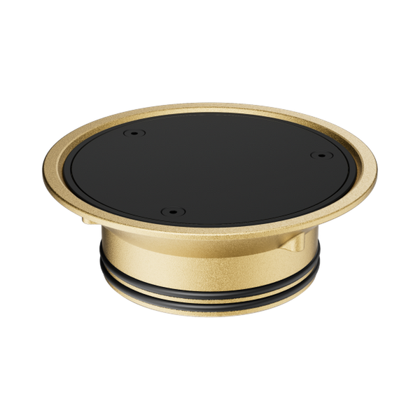 Nero Vinyl Floor Clean-Out to Suit 100mm Outlet Black