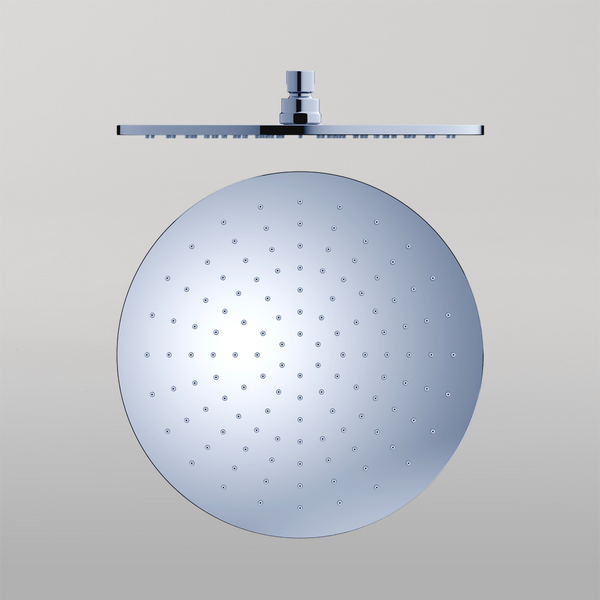 Nero 400mm Round Shower Head Chrome
