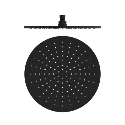 Nero 300mm Round Shower Head Matte Black