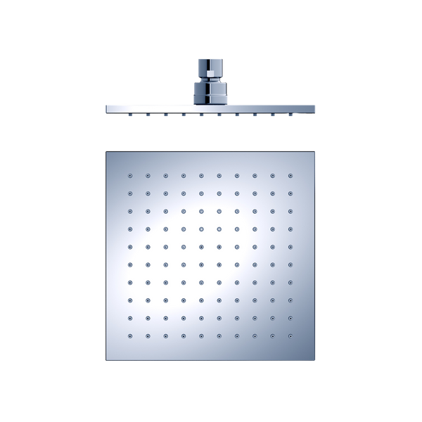 Nero 200mm Square Shower Head Chrome