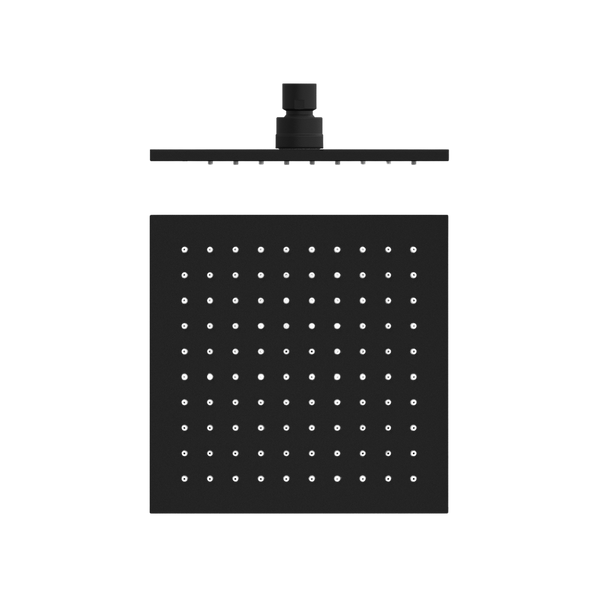 Nero 200mm Square Shower Head Matte Black