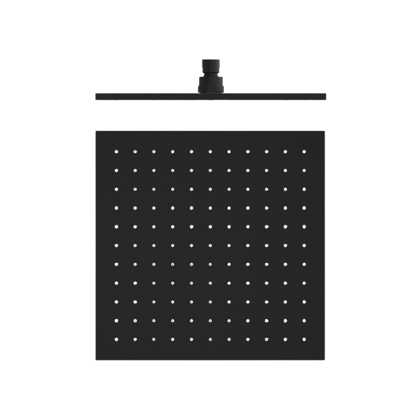 Nero 300mm Square Shower Head Matte Black