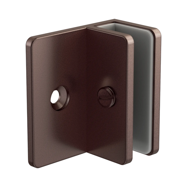 Nero Shower F Bracket 10mm Glass Rome Bronze