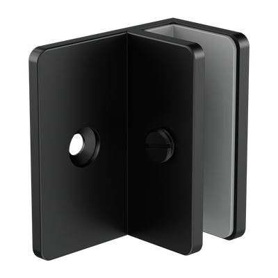 Nero Shower F Bracket 10mm Glass Matte Black