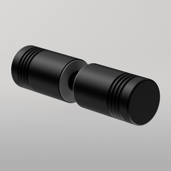 Nero Round Shower Knob Matte Black