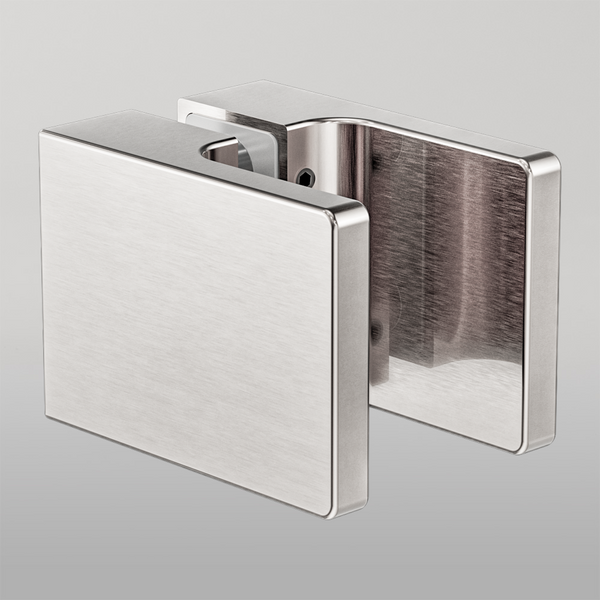 Nero Square Shower Knob Handle Brushed Nickel