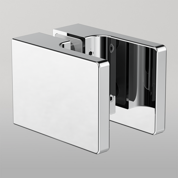Nero Square Shower Knob Handle Chrome