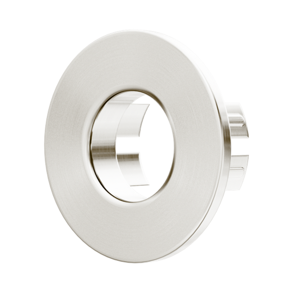 Nero Basin Overflow Ring Metal Brushed Nickel