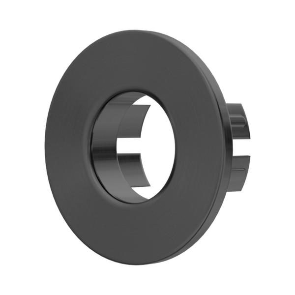 Nero Basin Overflow Ring Metal Gunmetal