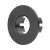 Nero Basin Overflow Ring Metal Gunmetal
