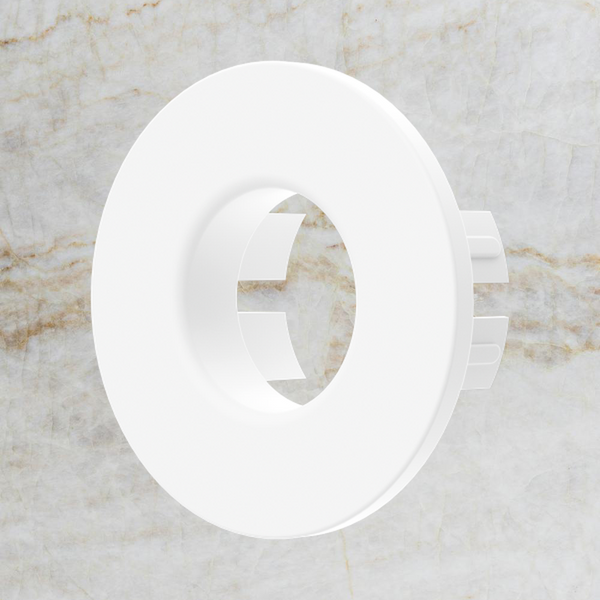 Nero Basin Overflow Ring Metal Matte White
