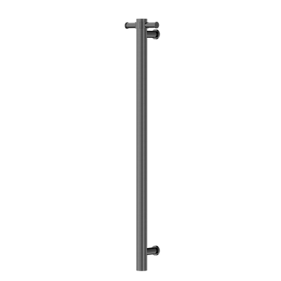 Nero Non-Heated Vertical Towel Rail 900mm Graphite