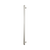 Nero Bianca 12V Single Vertical Heated Towel Rail Brushed Nickel