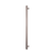 Nero Bianca 12V Single Vertical Heated Towel Rail Brushed Bronze