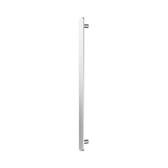 Nero Bianca 12V Single Vertical Heated Towel Rail Chrome