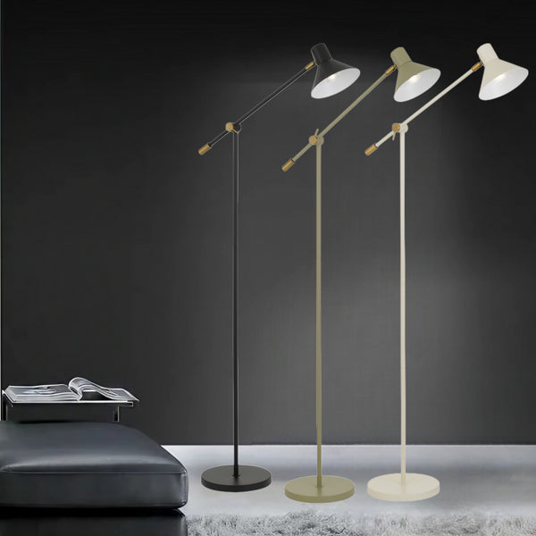 Telbix Olav Floor Lamp Black