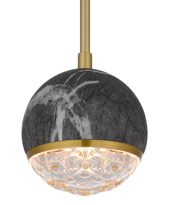 Telbix Oneta 4 Lights Pendant Black