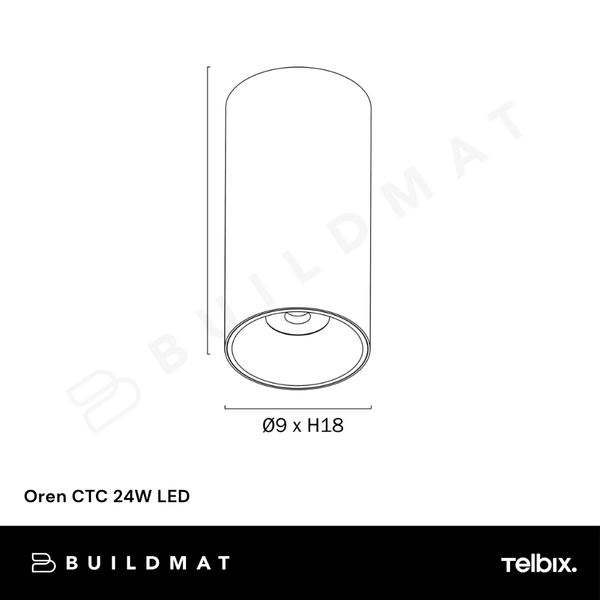 Telbix Oren CTC 24W LED White