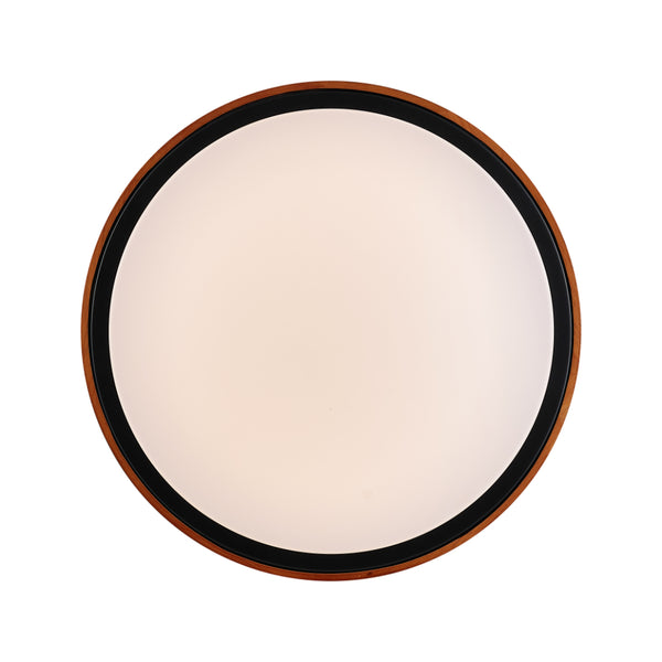 Telbix Orlin 12W Led Oyster Walnut