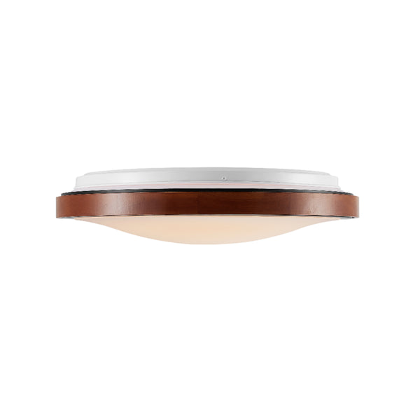 Telbix Orlin 12W Led Oyster Walnut