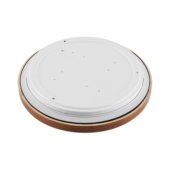 Telbix Orlin 24W Led Oyster Walnut